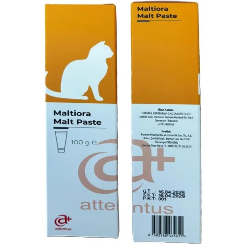 Attentus Maltiora Malt Paste Kedi Tüy Yamağı Önleyici Malt Pasta 100 gr