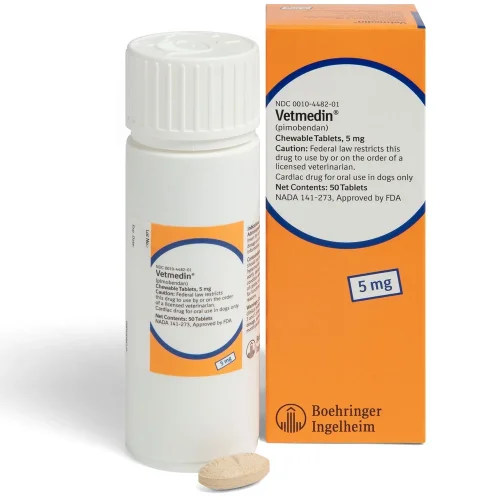 Vetmedin 5 mg Çiğnenebilir Tablet