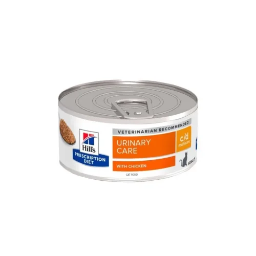 Hills Prescription Diet Urinary Care c/d Tavuklu Kedi Konservesi 156 gr x 6 adet